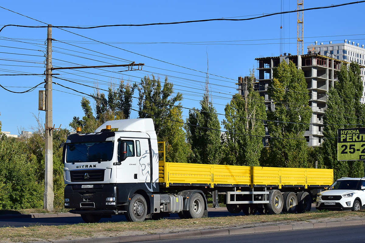 Волгоградская область, № Н 855 ЕН 134 — Sitrak C7H ZZ4186