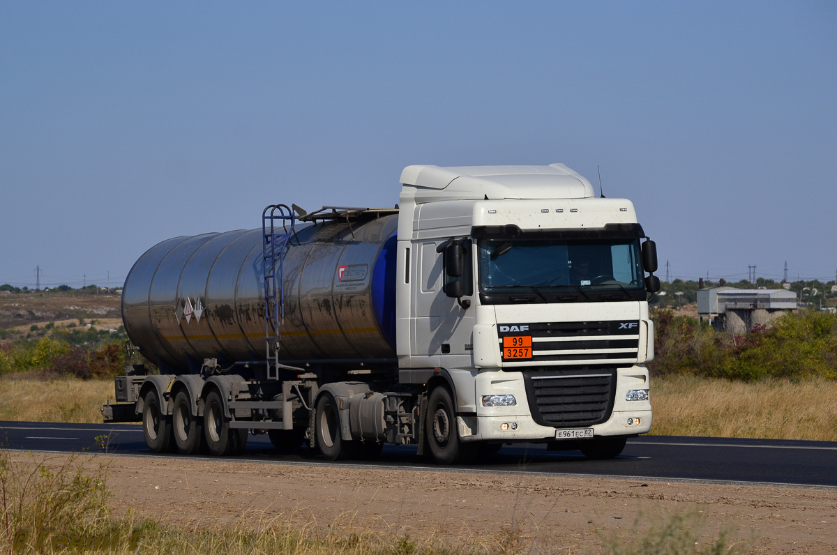 Чечня, № Е 961 ЕС 82 — DAF XF105 FT