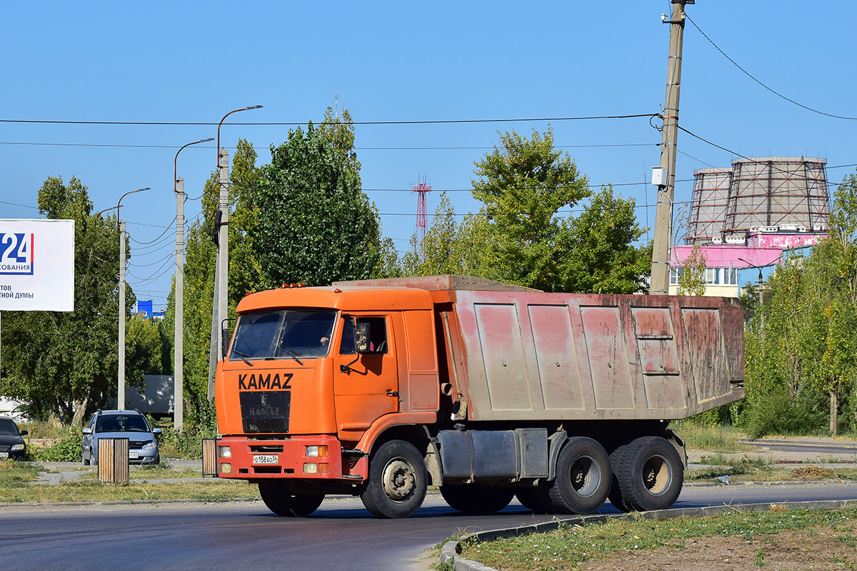 Волгоградская область, № О 158 АО 34 — КамАЗ (общая модель)