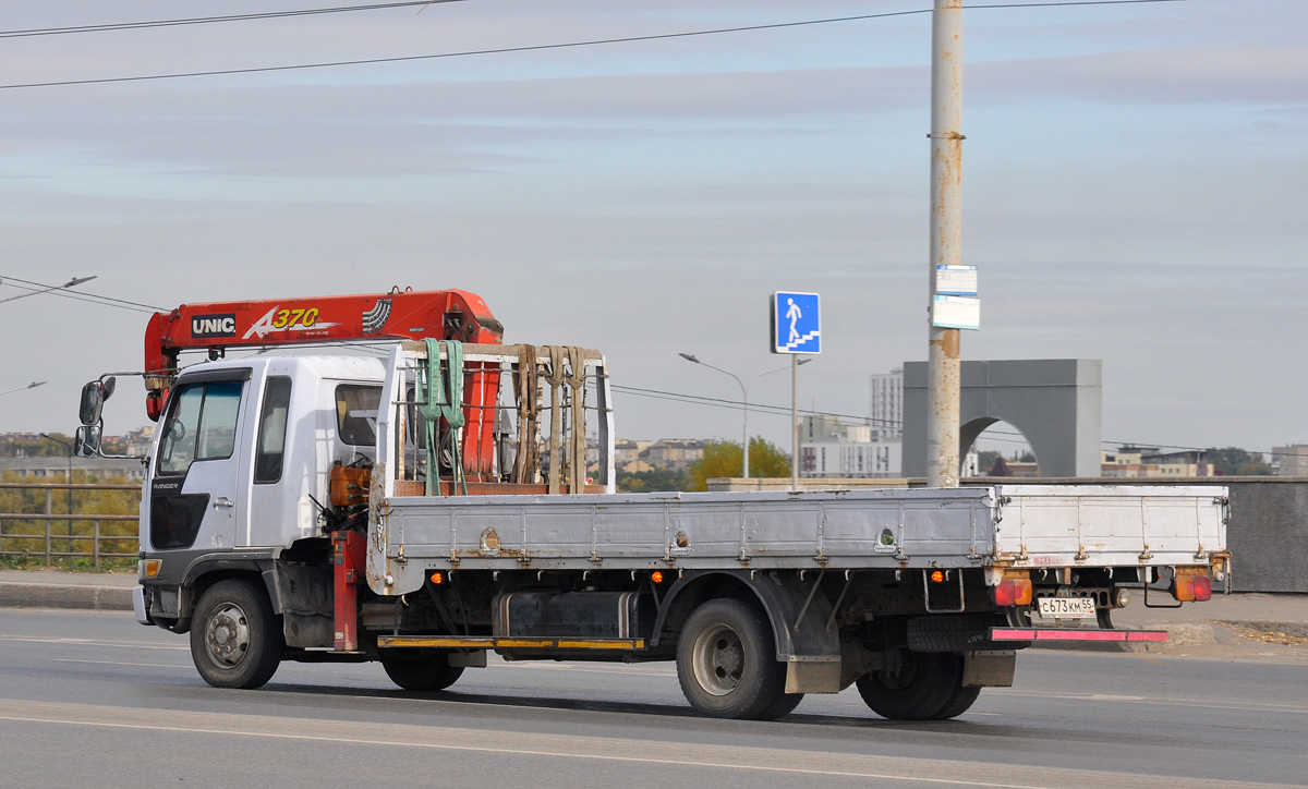 Омская область, № С 673 КМ 55 — Hino Ranger