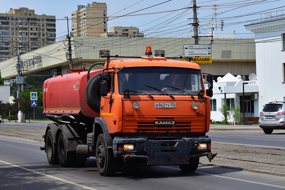 Волгоградская область, № В 962 ТУ 134 — КамАЗ-65115-62