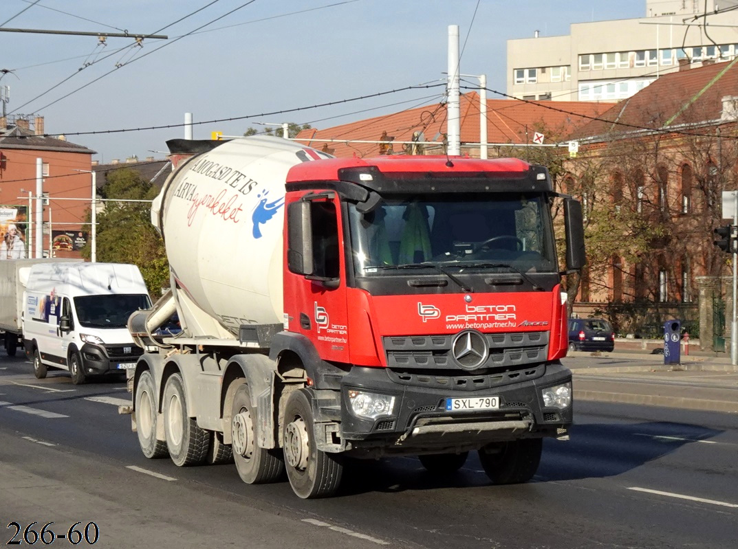 Венгрия, № SXL-790 — Mercedes-Benz Arocs (общ.м)