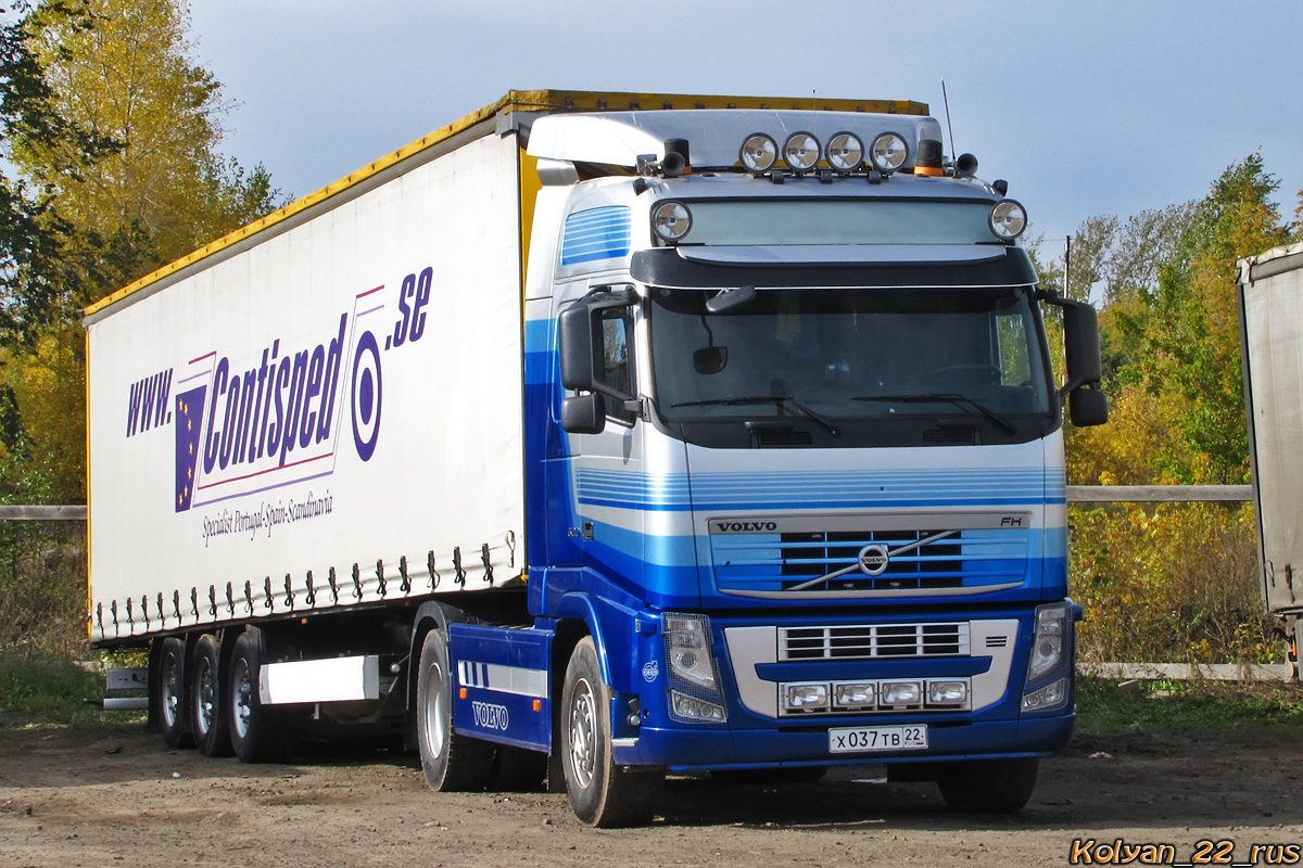 Алтайский край, № Х 037 ТВ 22 — Volvo ('2008) FH.500