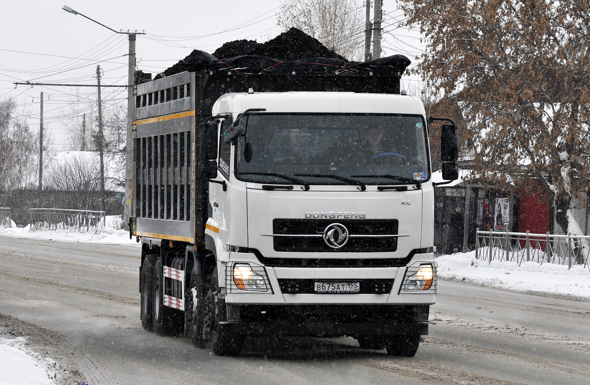 Омская область, № В 675 АТ 155 — Dongfeng KC (общая модель)