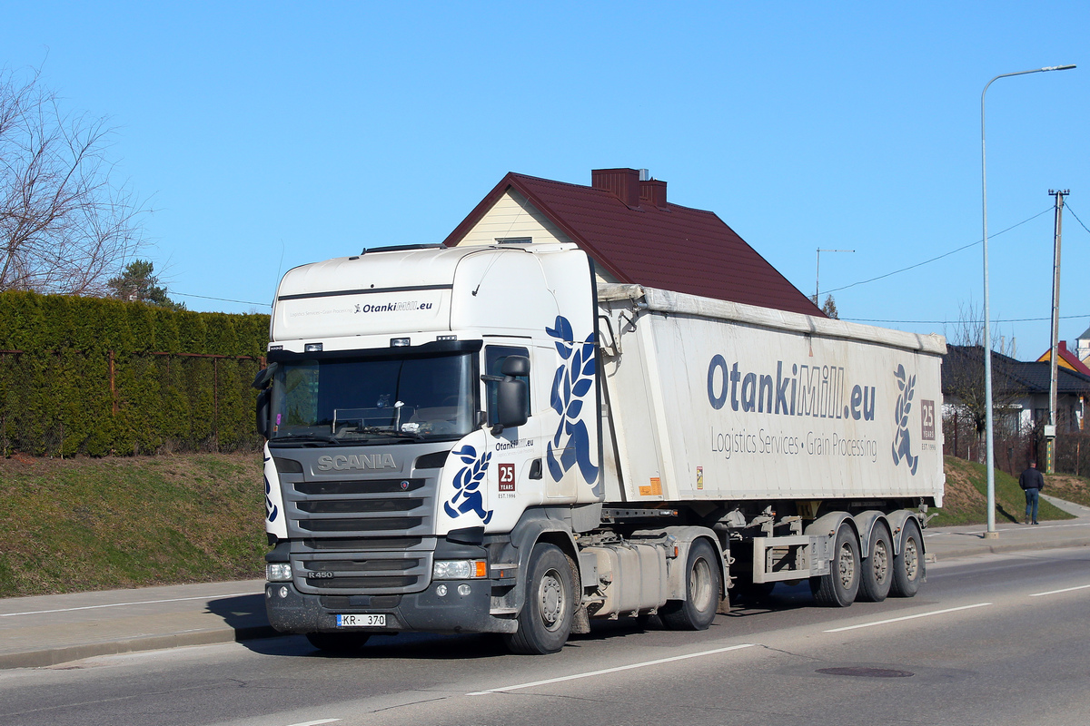 Латвия, № KR-370 — Scania ('2013) R450