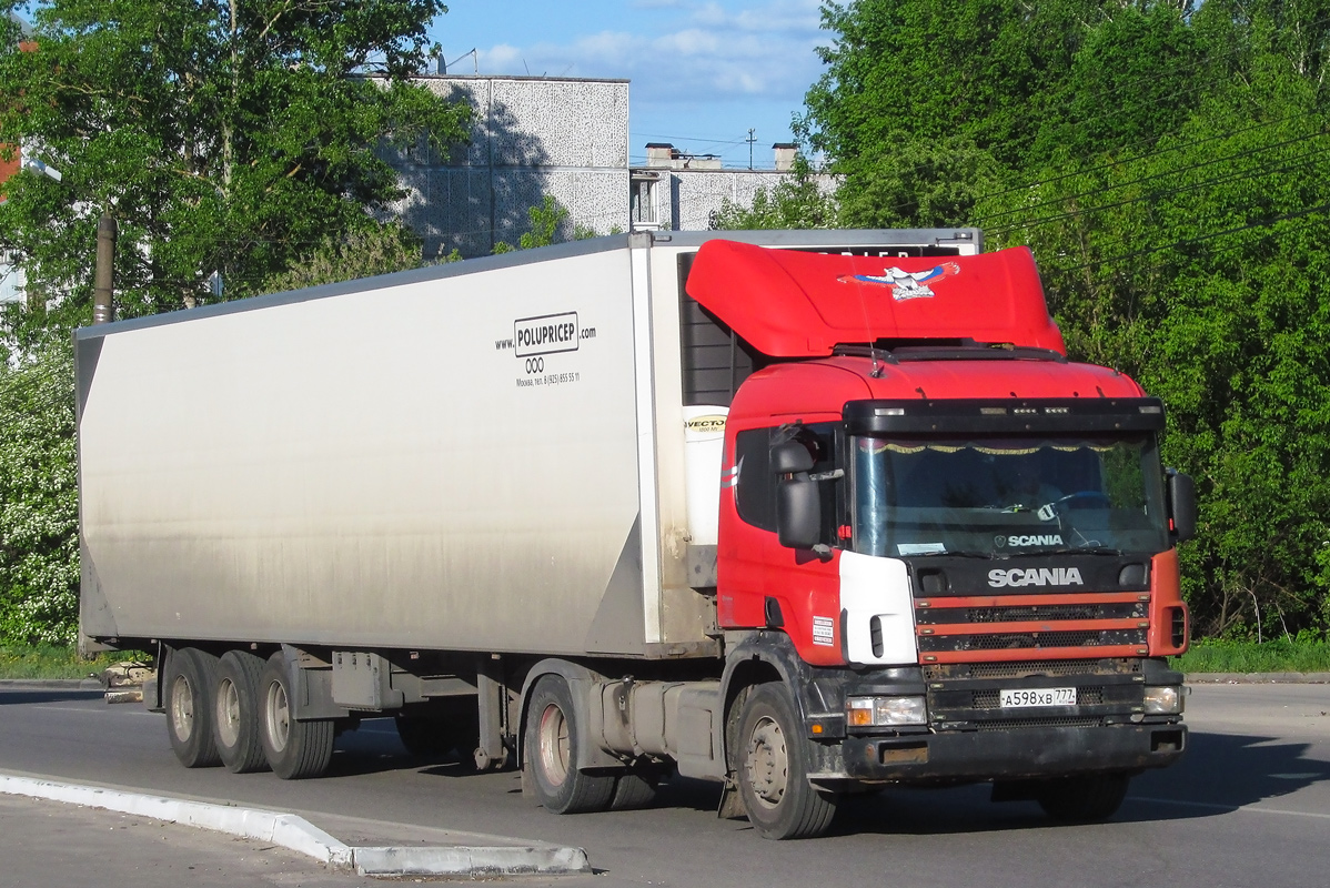 Тульская область, № А 598 ХВ 777 — Scania ('2004) P400