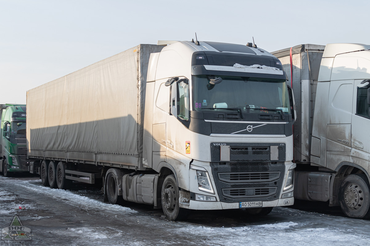 Закарпатская область, № АО 5011 НВ — Volvo ('2012) FH.540