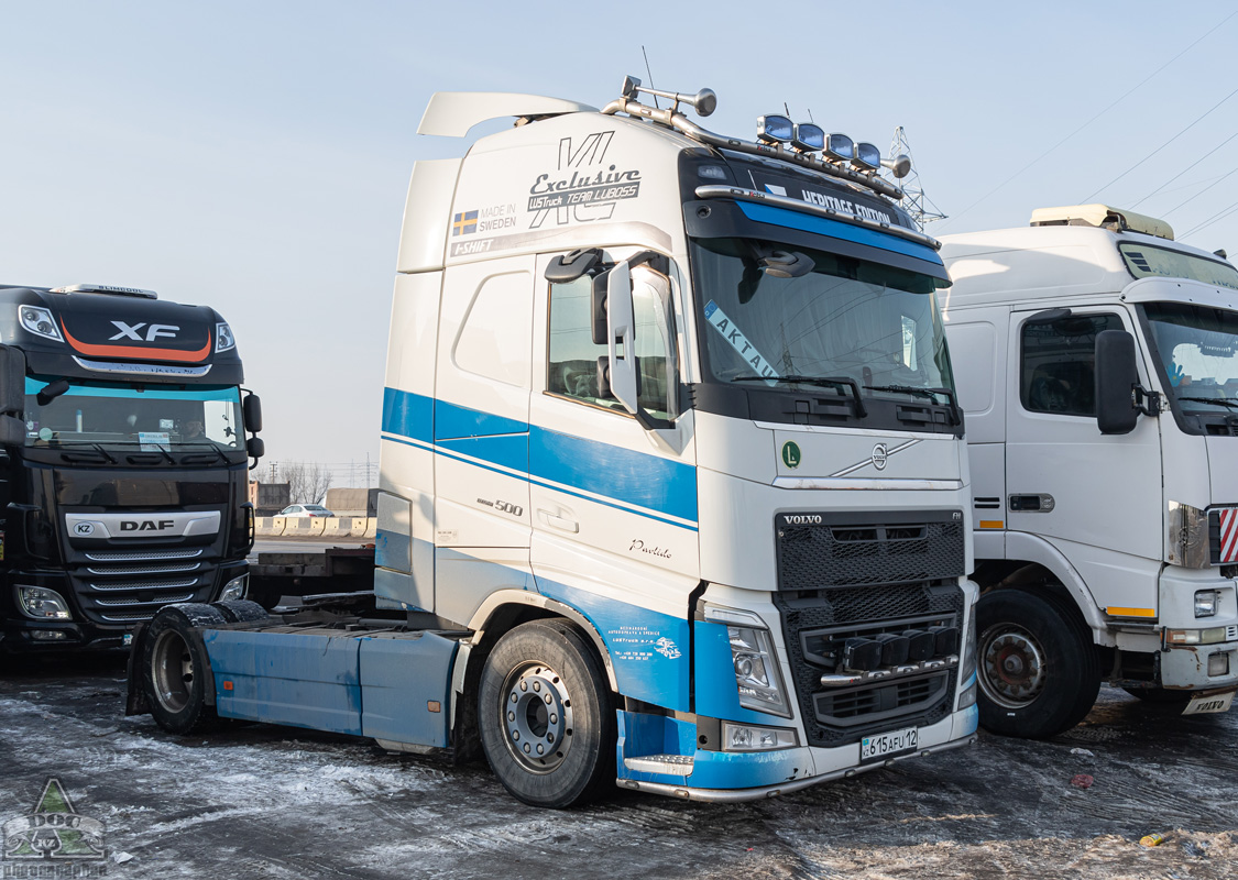 Мангистауская область, № 615 AFU 12 — Volvo ('2012) FH.500