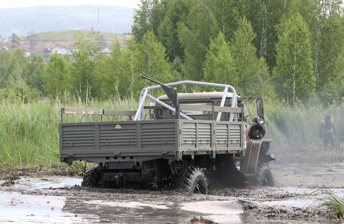 Челябинская область, № К 973 НС 74 — Урал-43206-61; Челябинская область — Автомобили без номеров; Челябинская область — Грузовой триал "Уральский рубеж 2024"