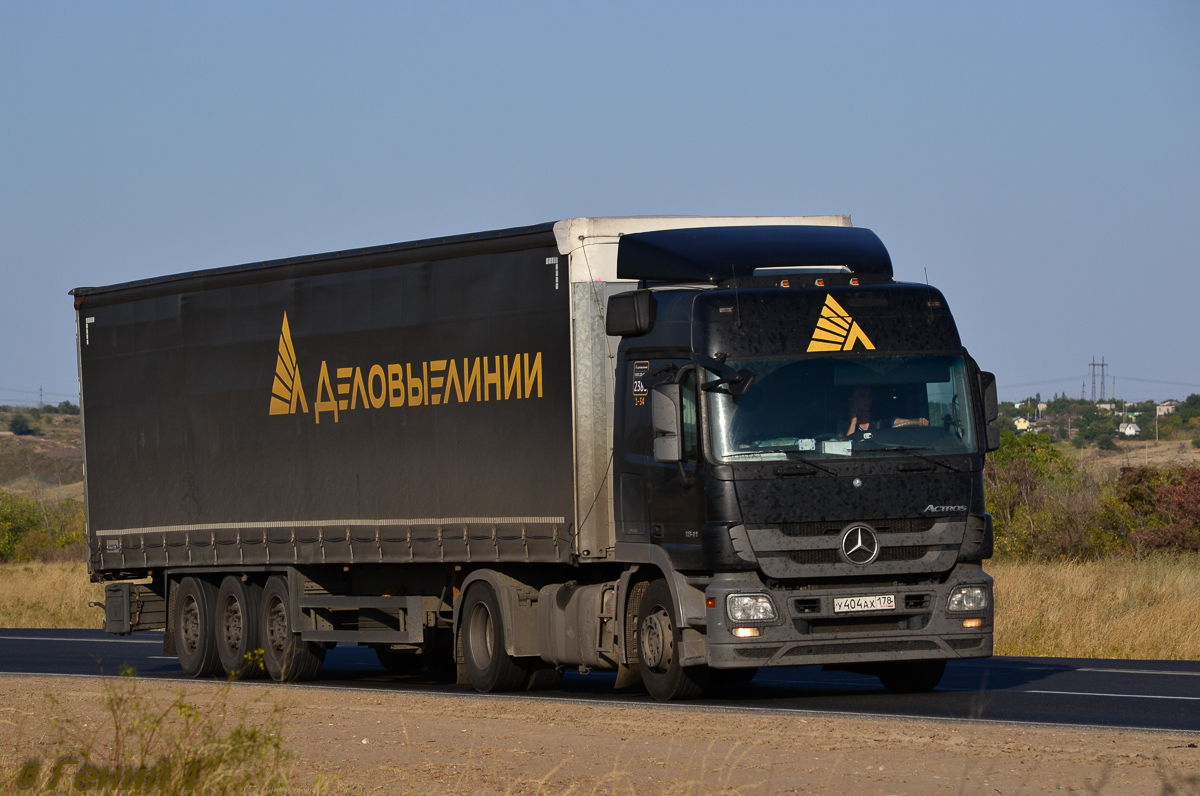 Волгоградская область, № У 404 АХ 178 — Mercedes-Benz Actros '09 1841 [Z9M]