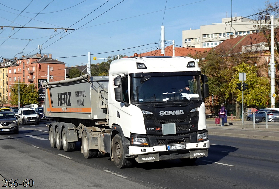 Венгрия, № RCA-750 — Scania ('2016) G500