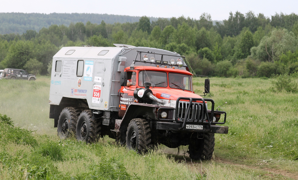 Челябинская область, № К 093 НС 174 — Урал-4320-10; Челябинская область — Грузовой триал "Уральский рубеж 2024"