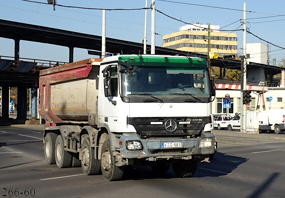 Венгрия, № KZG-683 — Mercedes-Benz Actros ('2003) 4141