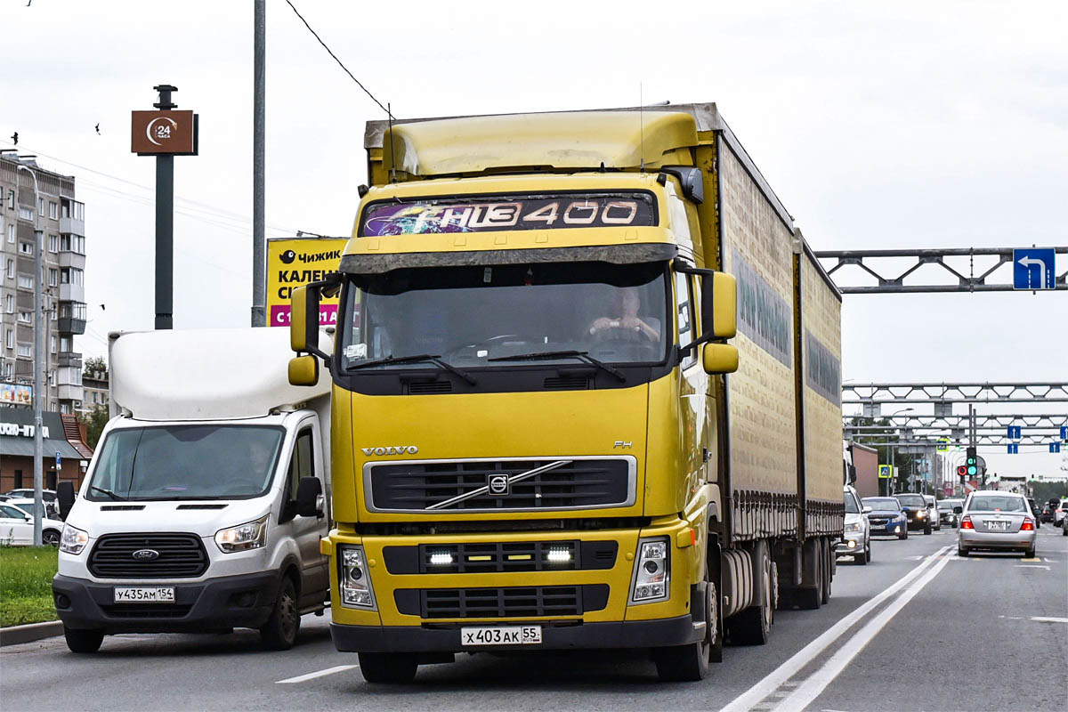 Омская область, № Х 403 АК 55 — Volvo ('2002) FH12.400