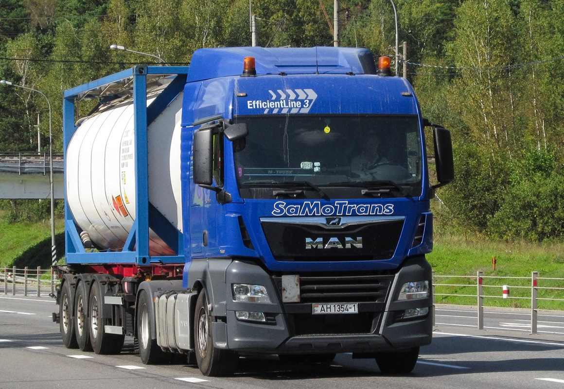 Брестская область, № АН 1354-1 — MAN TGX ('2016) (Общая модель)