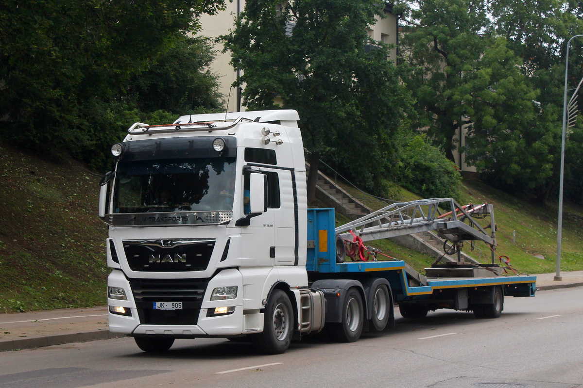 Латвия, № JK-905 — MAN TGX ('2016) (Общая модель)