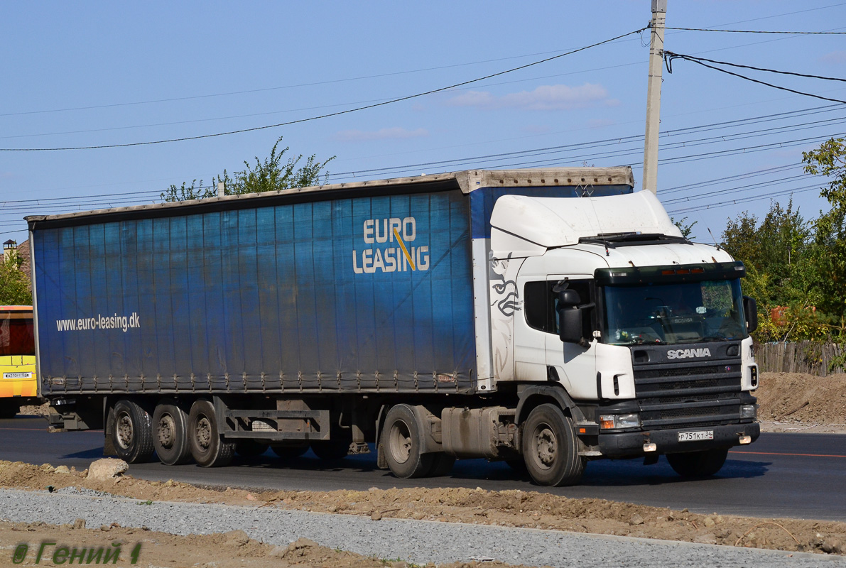 Волгоградская область, № Р 751 КТ 34 — Scania ('1996) P114G