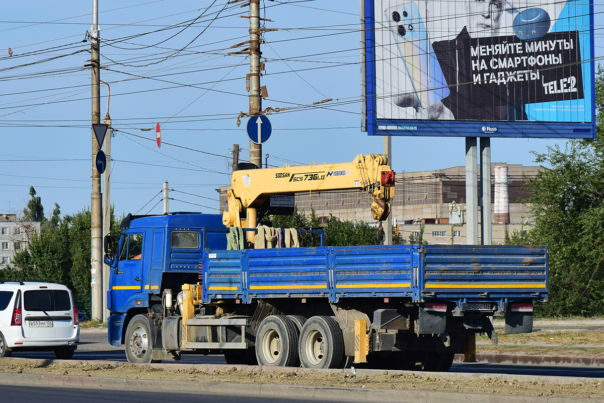 Волгоградская область, № К 898 ОС 134 — КамАЗ-65115-50