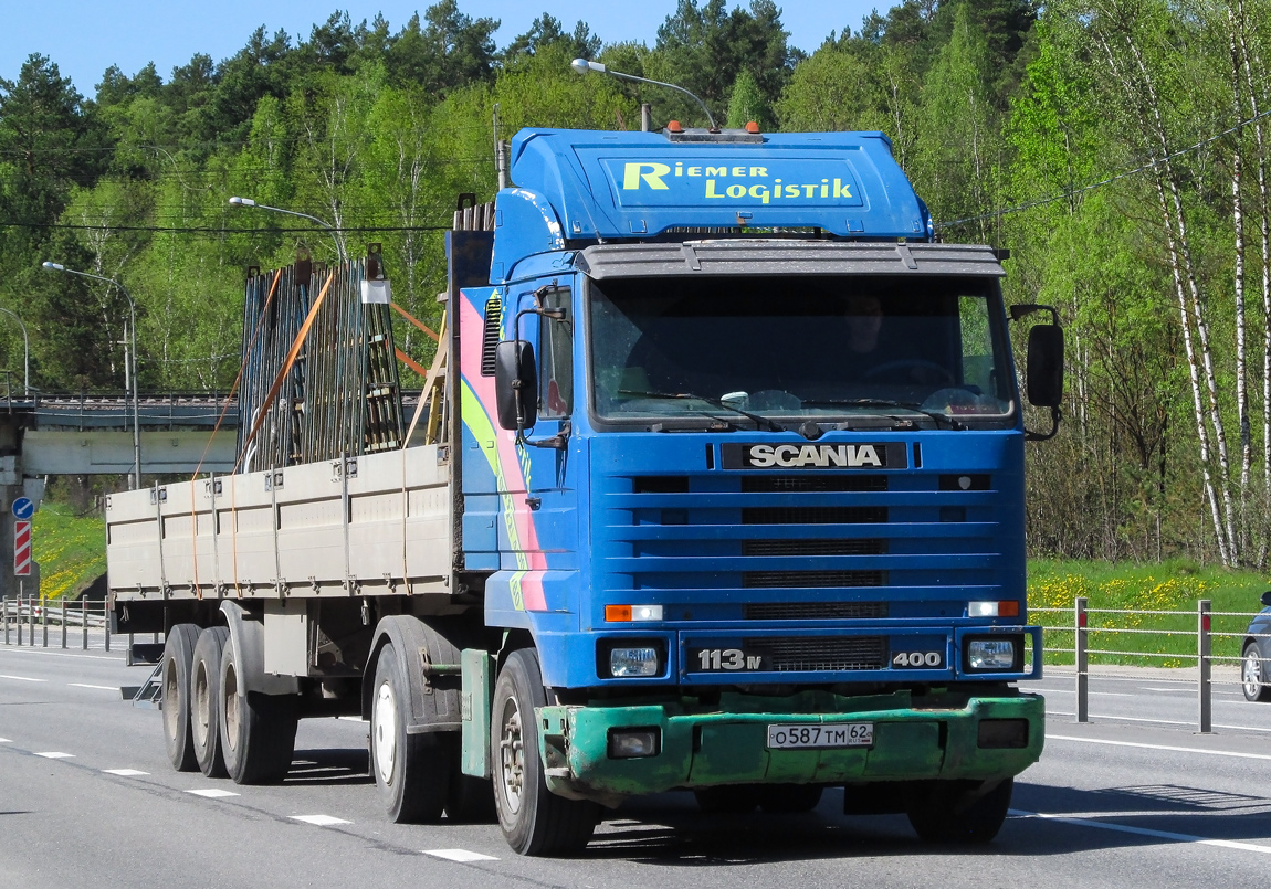 Рязанская область, № О 587 ТМ 62 — Scania (II) R113M