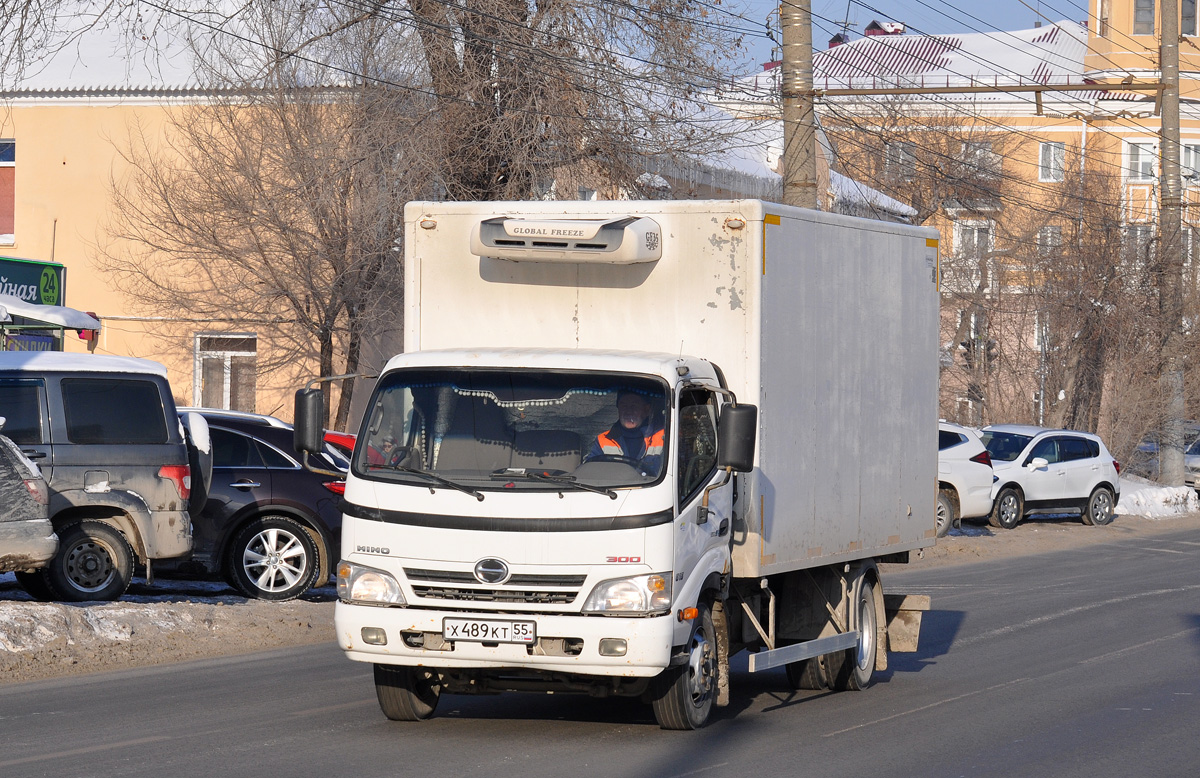 Омская область, № Х 489 КТ 55 — Hino (общая модель)