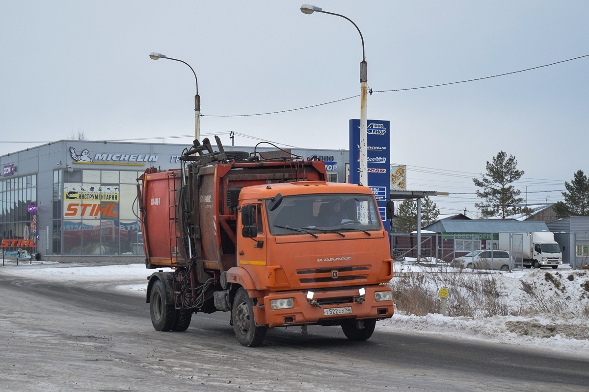 Алтайский край, № Т 522 СХ 55 — КамАЗ-43253-R4(28)