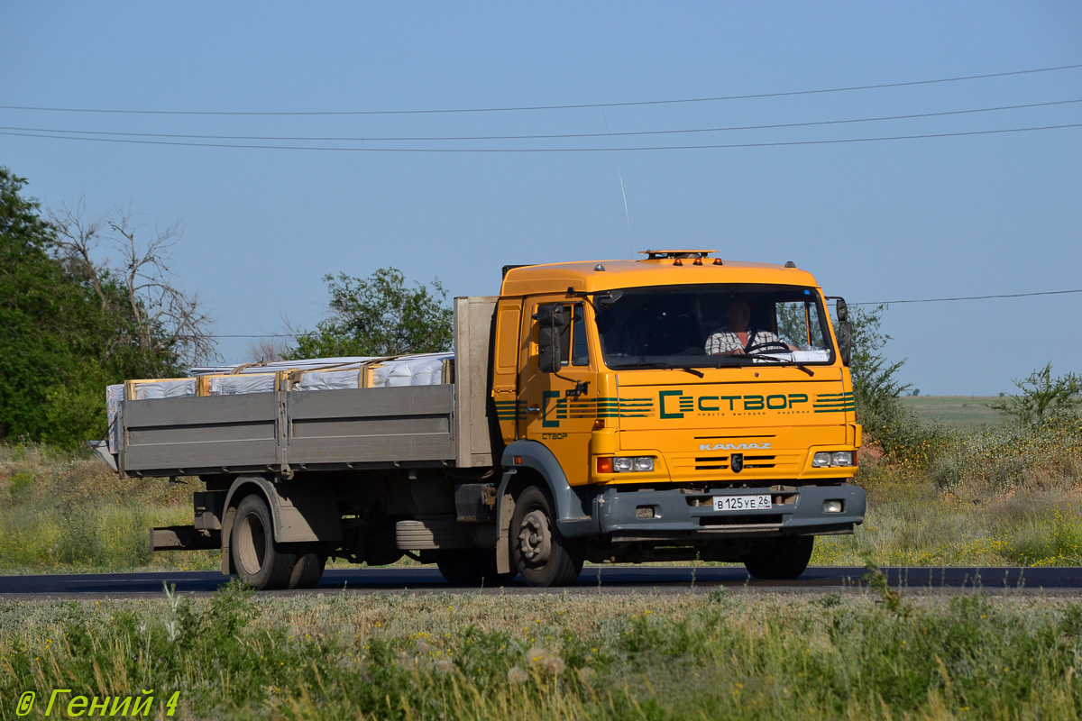 Волгоградская область, № В 125 УЕ 26 — КамАЗ-4308-A3(96)