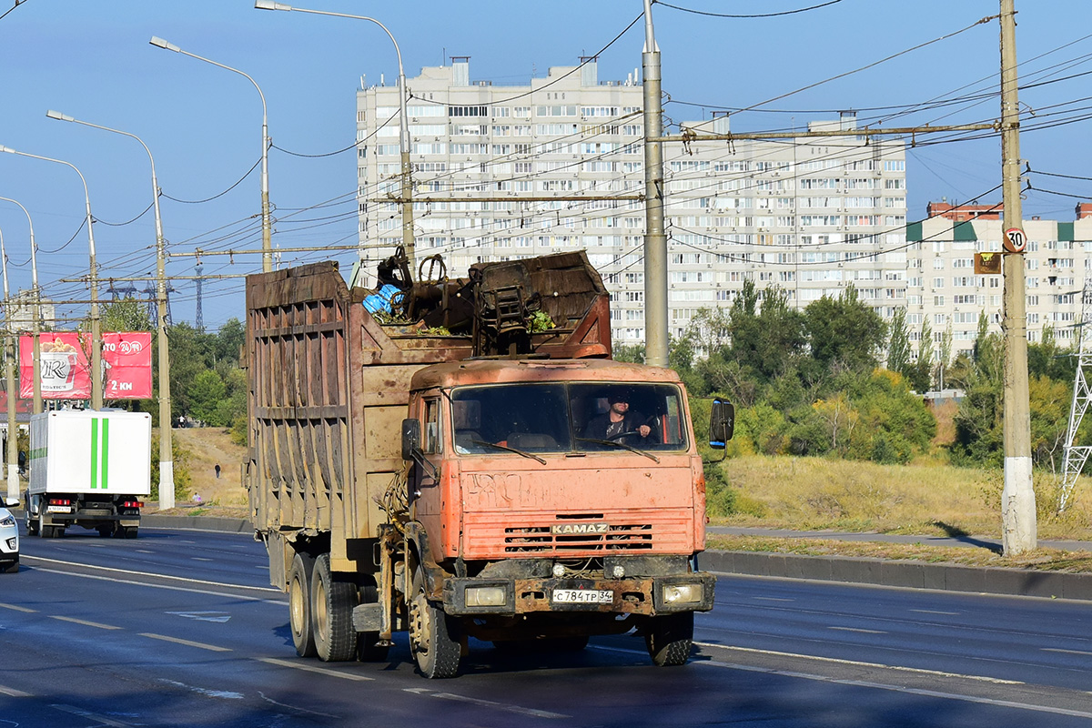 Волгоградская область, № С 784 ТР 34 — КамАЗ-53229-15 [53229R]