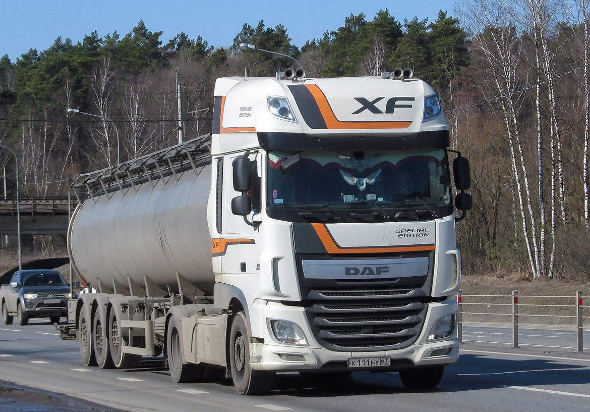 Смоленская область, № К 111 НУ 67 — DAF XF Euro6 FT