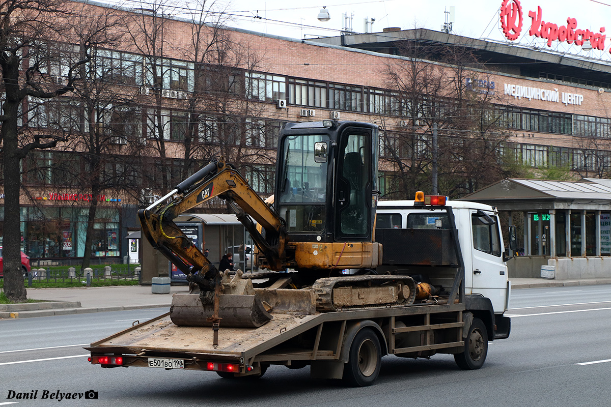 Санкт-Петербург, № Е 501 ВО 198 — Mercedes-Benz LK 814; Санкт-Петербург, № (78) Б/Н СТ 0088 — Caterpillar (общая модель)