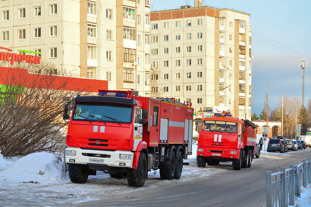 Архангельская область, № С 444 ЕМ 29 — КамАЗ-43118-50