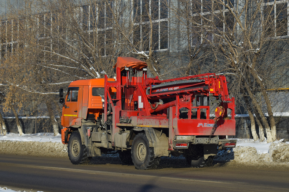 Алтайский край, № В 090 РС 122 — КамАЗ-43502-D5(66)