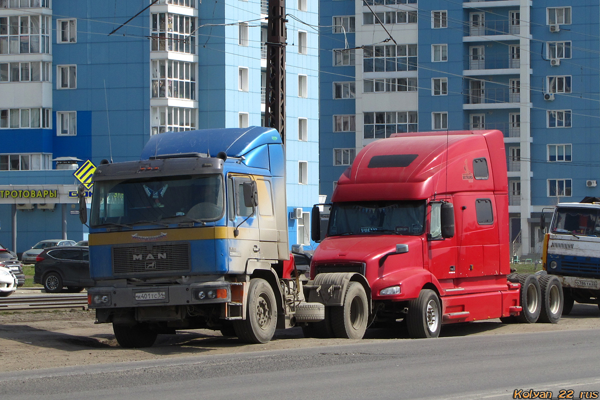 Новосибирская область, № Н 401 ТС 54 — MAN F90 19.372