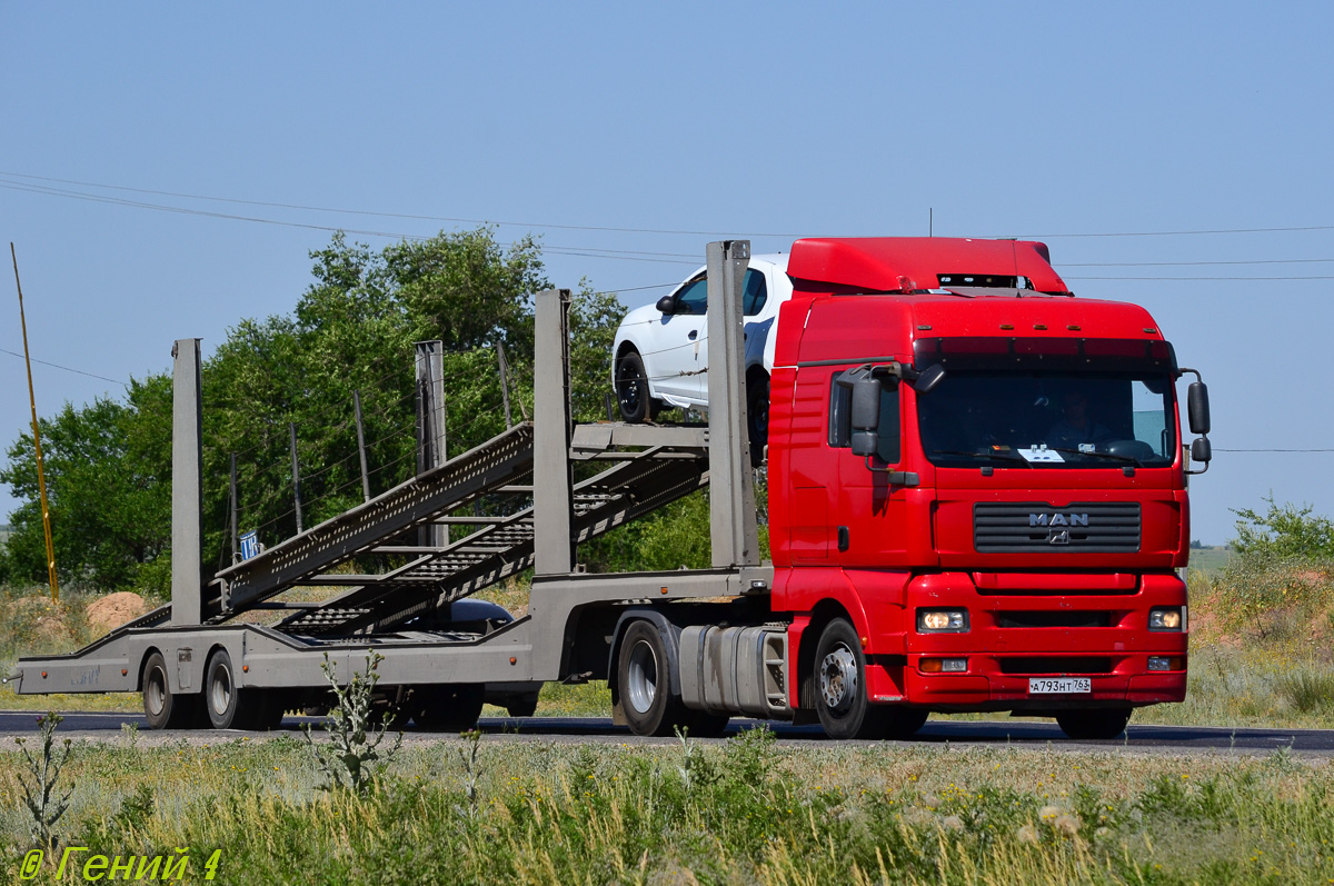 Самарская область, № А 793 НТ 763 — MAN TGA 18.480