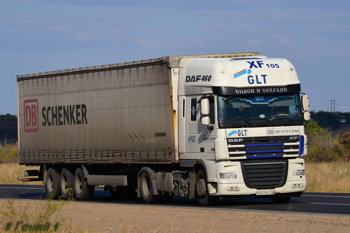 Ставропольский край, № А 961 ВЕ 126 — DAF XF105 FT