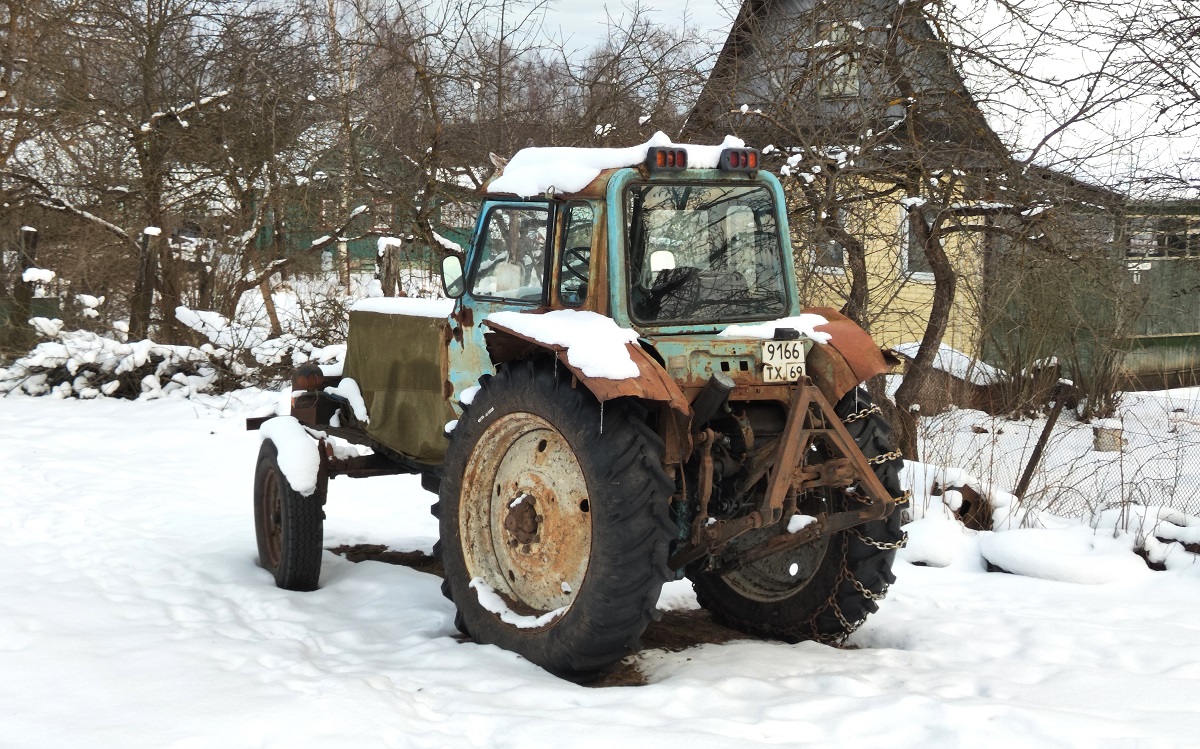 Тверская область, № 9166 ТХ 69 — МТЗ-80