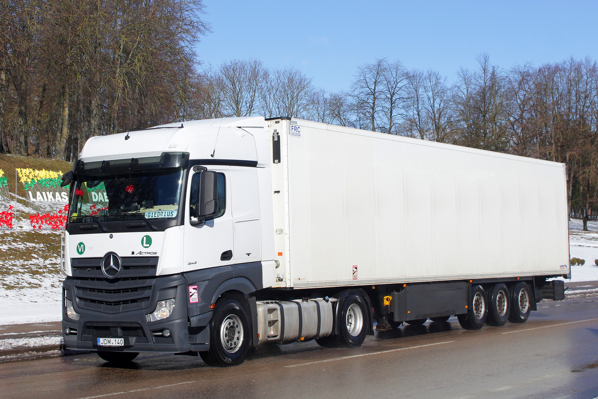 Литва, № JDM 140 — Mercedes-Benz Actros ('2011) 1845