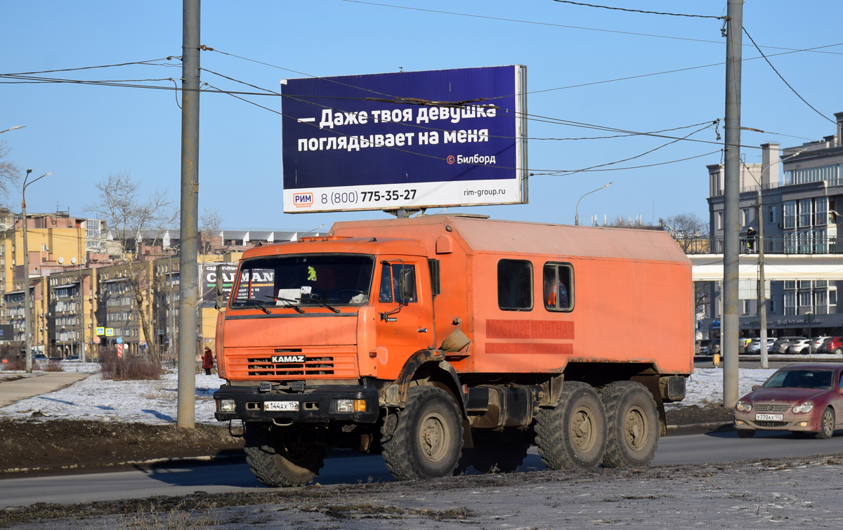 Нижегородская область, № А 144 АХ 152 — КамАЗ-43114-15 [43114R]