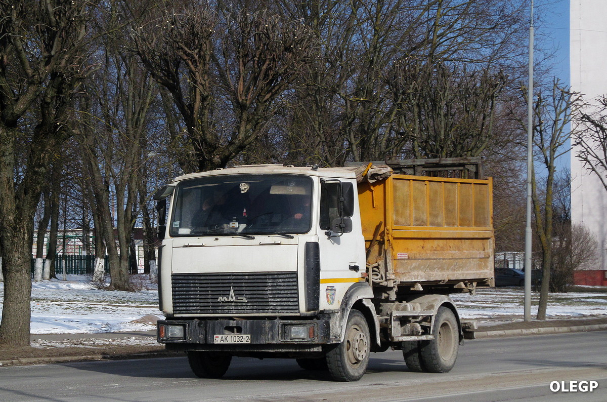 Витебская область, № АК 1032-2 — МАЗ-457043