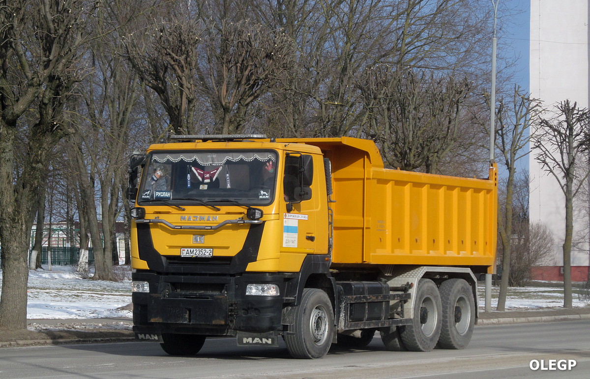 Витебская область, № АМ 2352-2 — МАЗ-MAN-6525