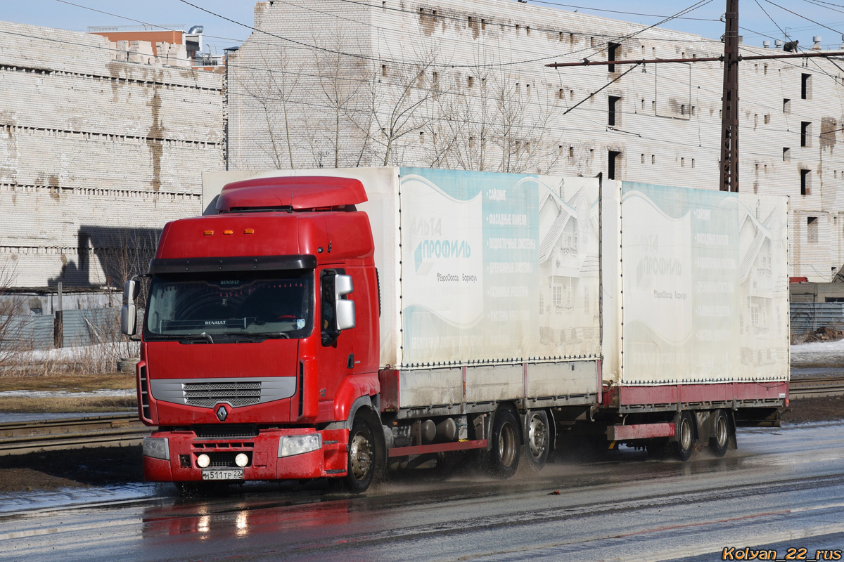 Алтайский край, № Н 511 ТР 22 — Renault Premium ('2006)