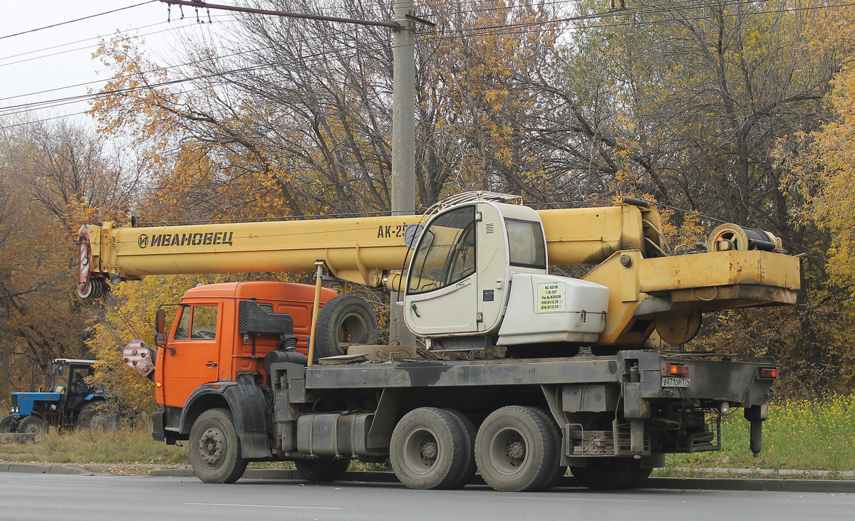 Челябинская область, № В 471 ОР 174 — КамАЗ-65115-62