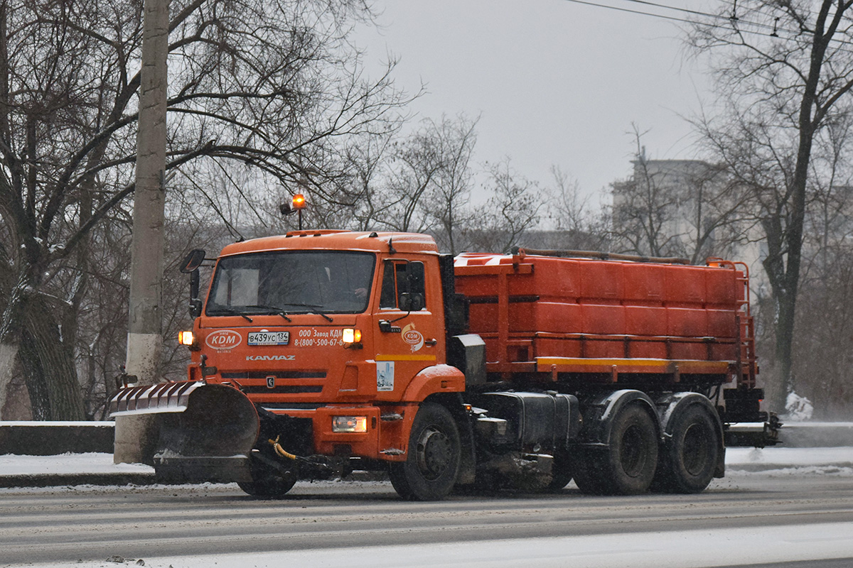 Волгоградская область, № В 439 УС 134 — КамАЗ-65115 (общая модель)