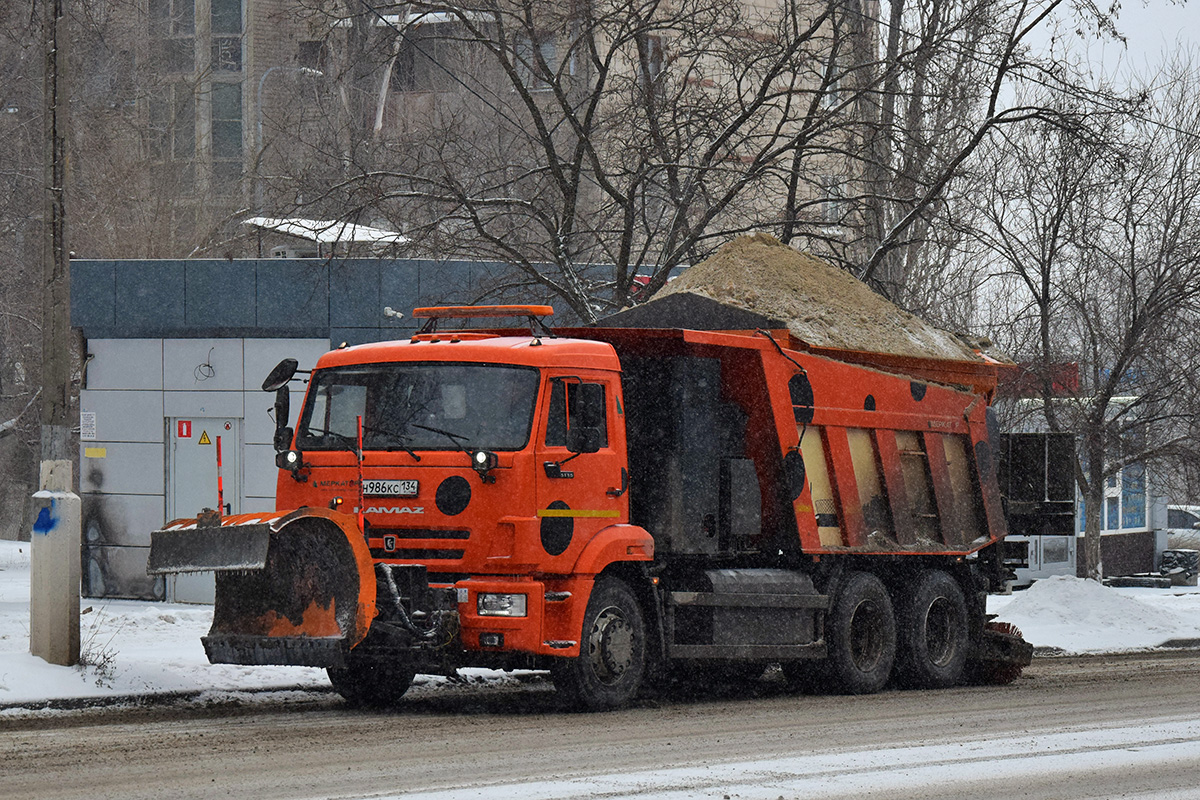 Волгоградская область, № Н 986 КС 134 — КамАЗ-65115-32