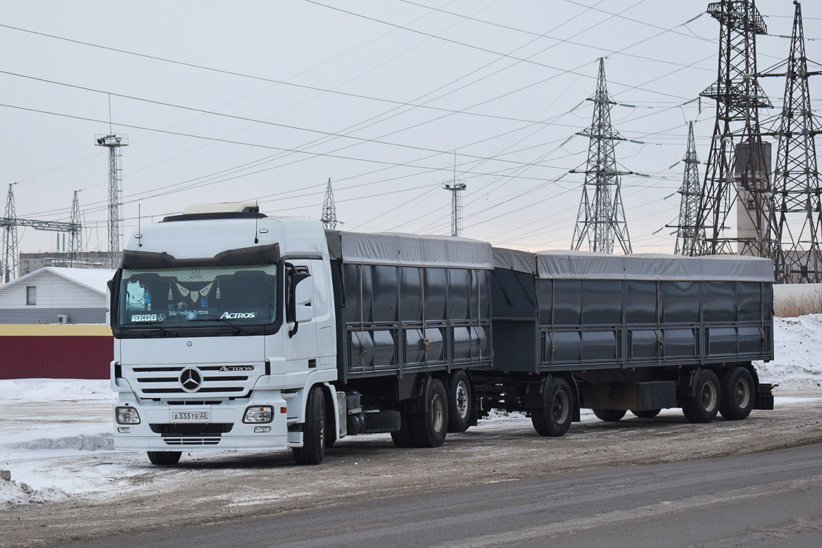 Алтайский край, № А 333 ТЕ 22 — Mercedes-Benz Actros ('2003) 2544