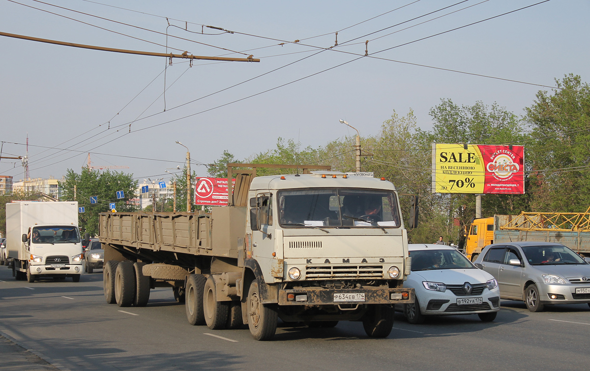 Челябинская область, № Р 634 ЕВ 174 — КамАЗ-5410