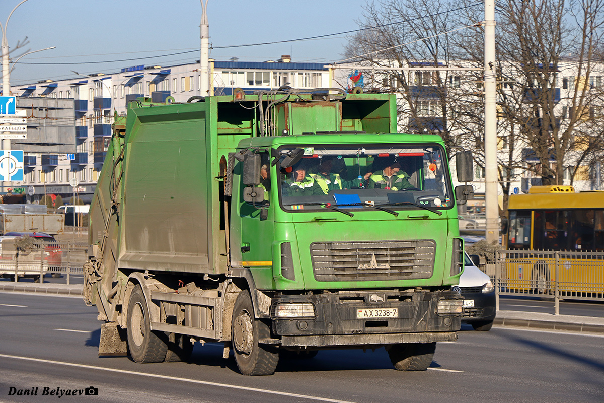 Минск, № АХ 3238-7 — МАЗ-5340 (общая модель)