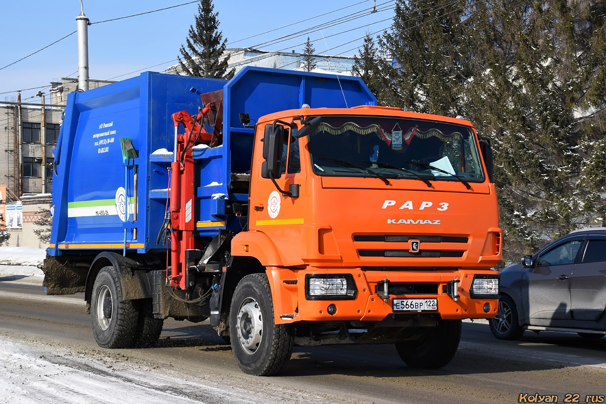 Алтайский край, № Е 566 ВР 122 — КамАЗ-53605-A5(48)