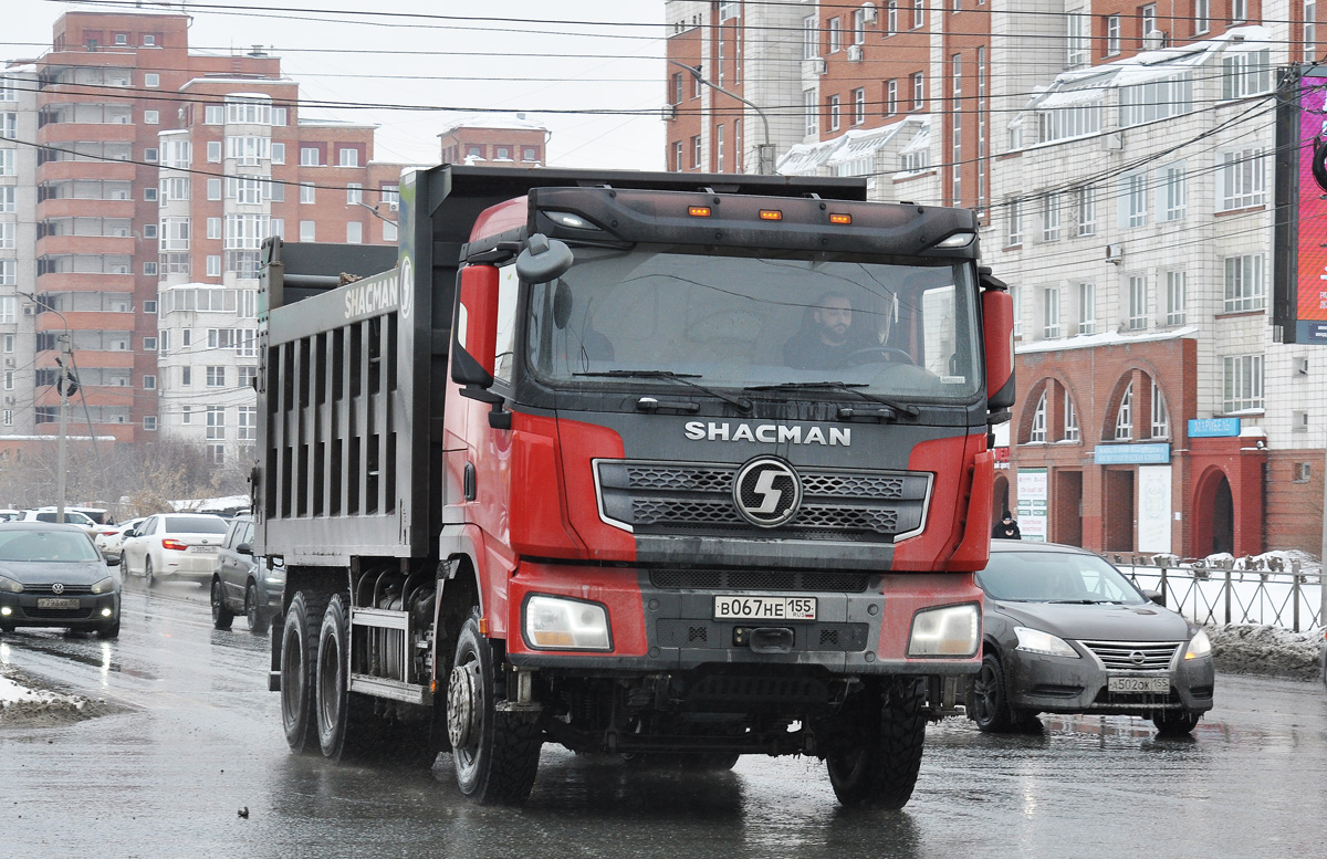 Омская область, № В 067 НЕ 155 — Shaanxi Shacman X3000 SX3258