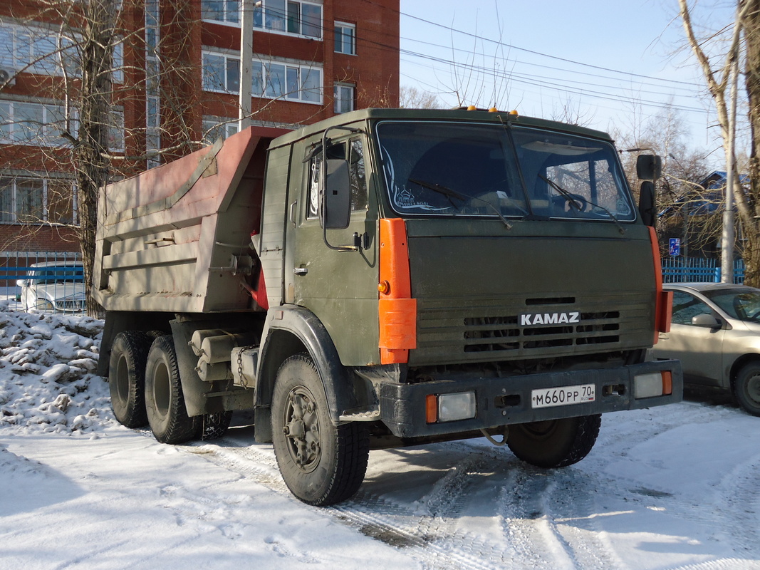 Томская область, № М 660 РР 70 — КамАЗ-55111 (общая модель)