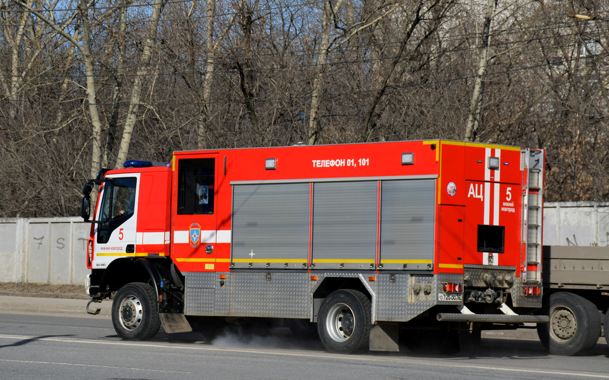 Нижегородская область, № О 725 ОО 52 — IVECO-AMT (общая модель)